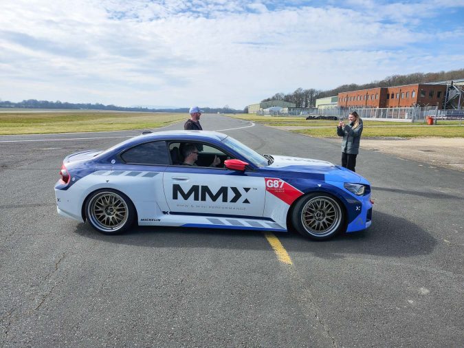 Inside A Race Spec BMW M2 Passenger Experience With Ben Collins At The Top Gear Test Track