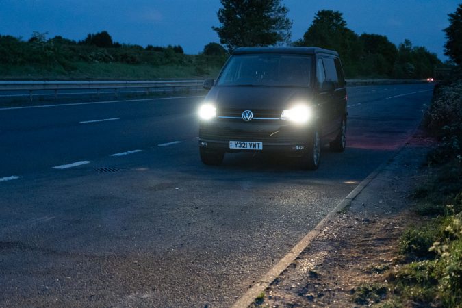 OSRAM Bulb Upgrades In Transporter Van