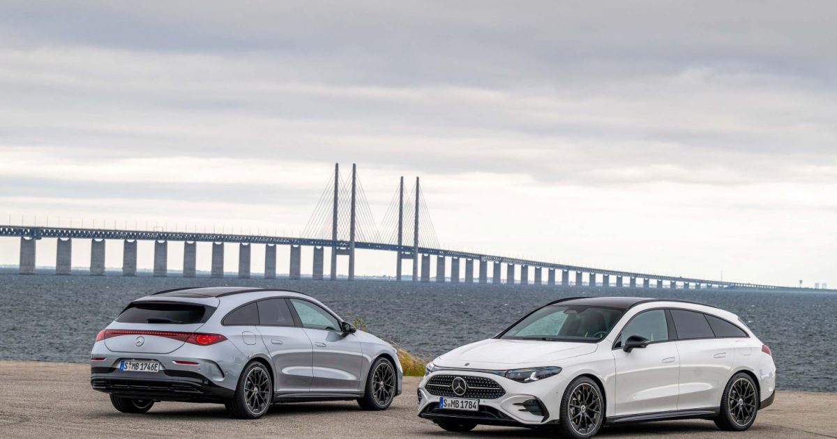 Mercedes CLA W/ EQ Technology Is Their First EV Shooting Brake