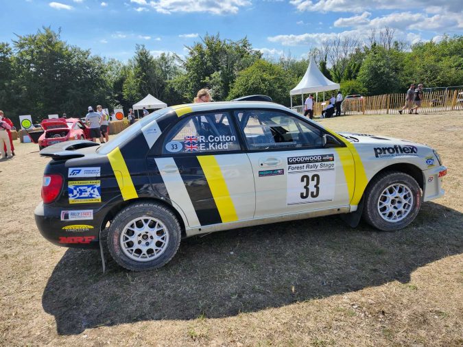 Subaru Rally Experience With Rob Cotton On Goodwood FOS Rally Stage
