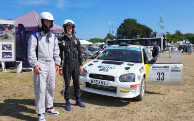 Subaru Rally Experience With Rob Cotton On Goodwood FOS Rally Stage