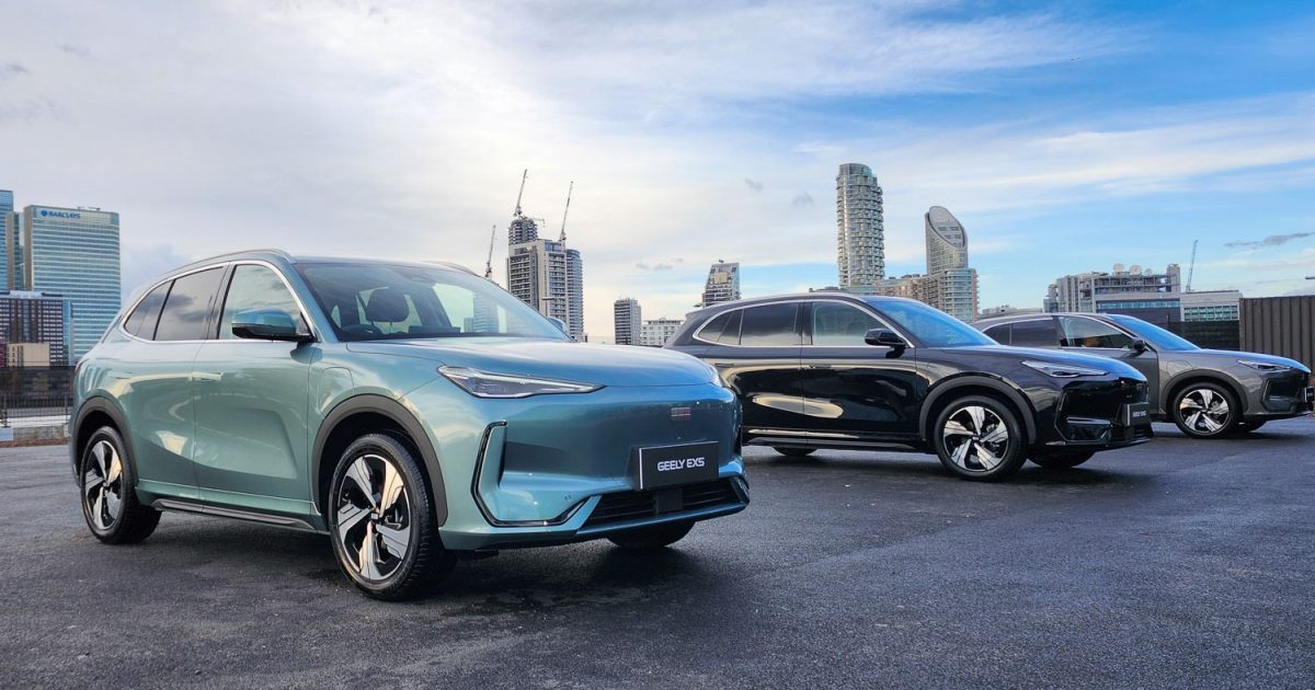 Geely Auto Launches In The UK -The Affordable Electric SUV Taking on Europe