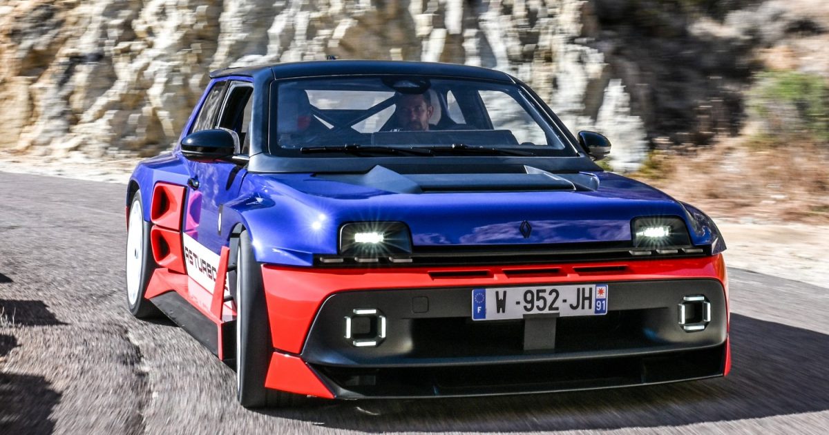 Fabulously Retro Renault 5 Turbo 3E Makes Its First Public Debut
