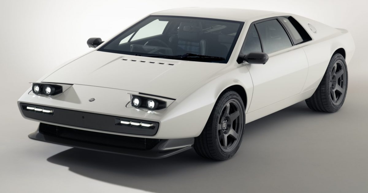 Encor Series 1 Is A Wedge-Shaped Restomod Lotus Esprit S1