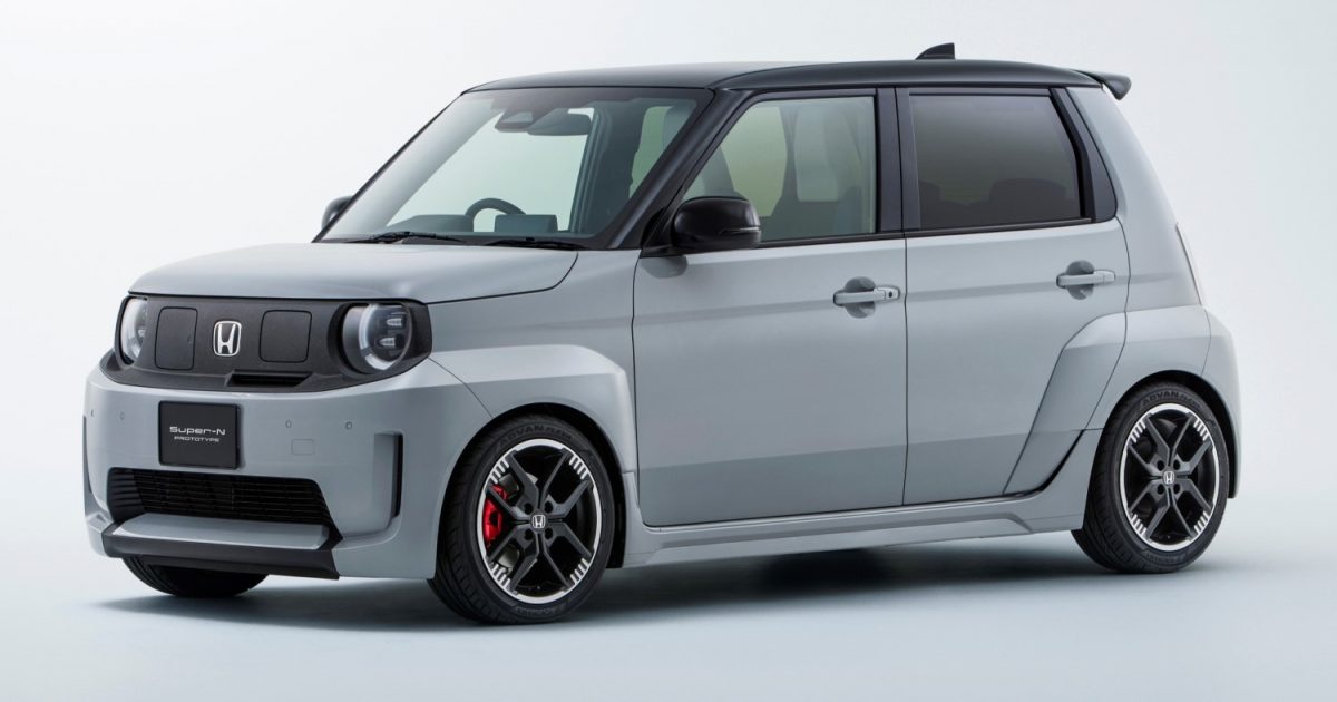 Honda Unveils Their Cute & Angry Super-N Prototype Kei Car
