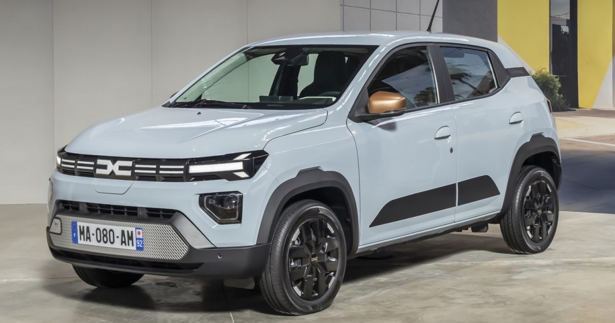 Upgraded Dacia Spring Remains The UK’s Most Affordable EV