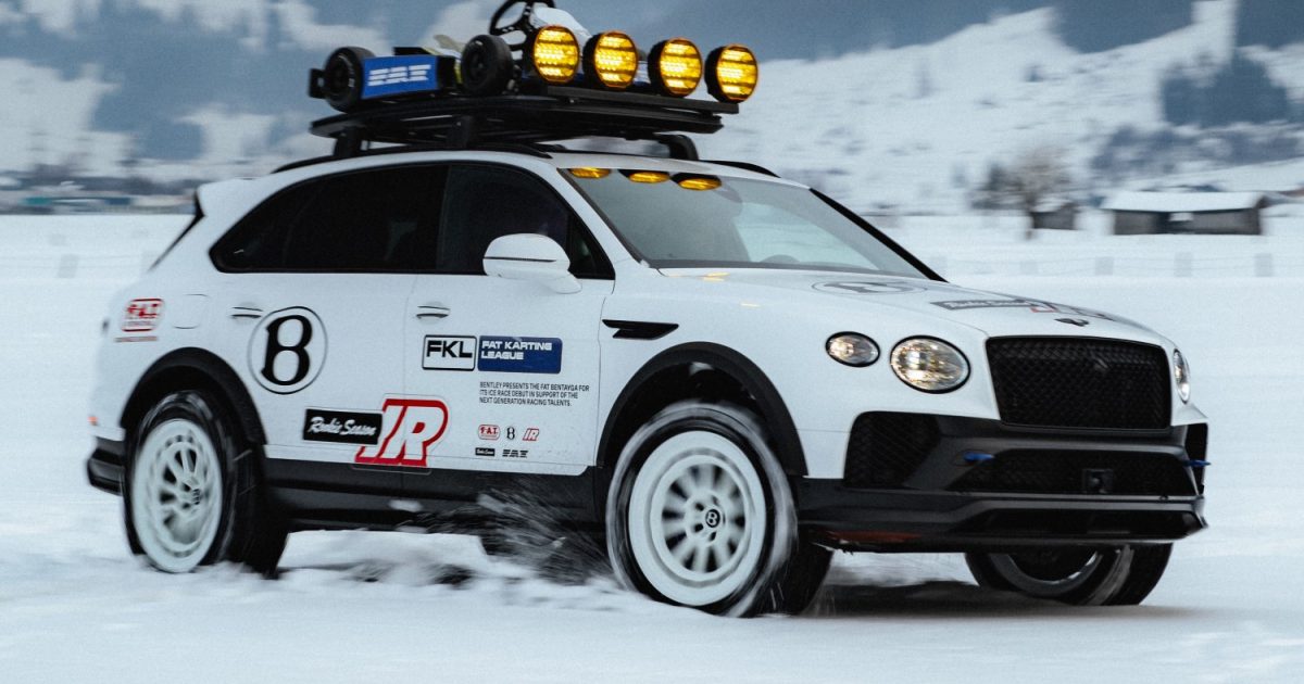 Bentley Bentayga “X” Concept Goes Off-Road And Races On Ice
